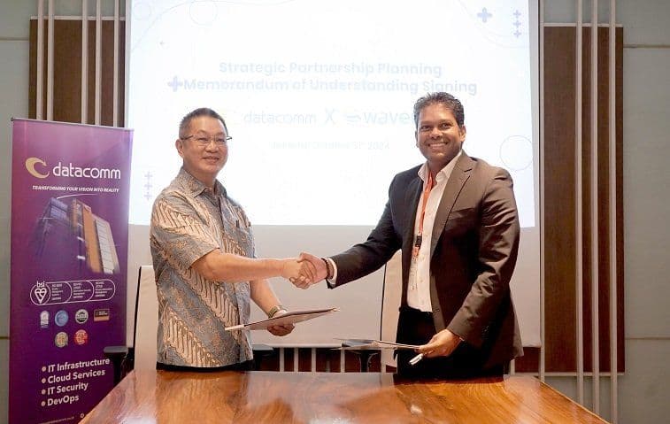 Datacomm dan Wavenet Jalin Kemitraan Strategis