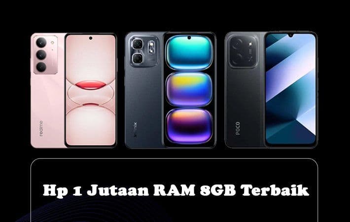 10 Hp 1 Jutaan RAM 8GB Terbaik untuk Multitasking di 2026