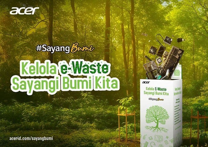 Acer Ajak Kelola e-Waste, Target 2 Ton hingga 17 Desember 2025