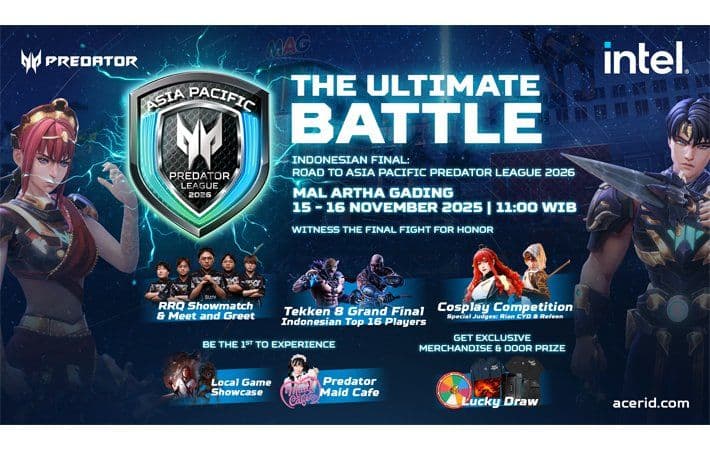 Acer Gelar Indonesian Final Road to APAC Predator League 2026 di Jakarta