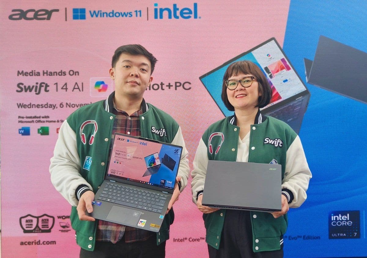 Acer Rilis Swift 14 AI Terbaru di Indonesia, Harga Mulai 18 Jutaan