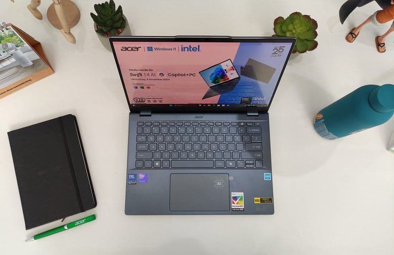 Acer Swift 14 AI Terbaru Pakai Intel Core Ultra (Series 2)