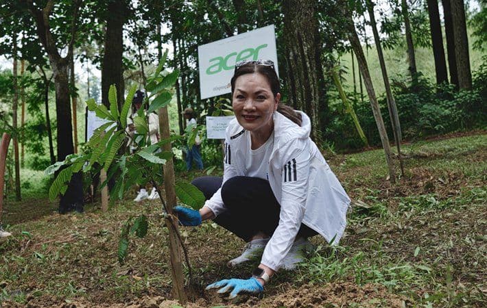 Aksi Nyata Acer Indonesia: Kelola 3 Ton e-Waste dan Tanam 2.000 Pohon