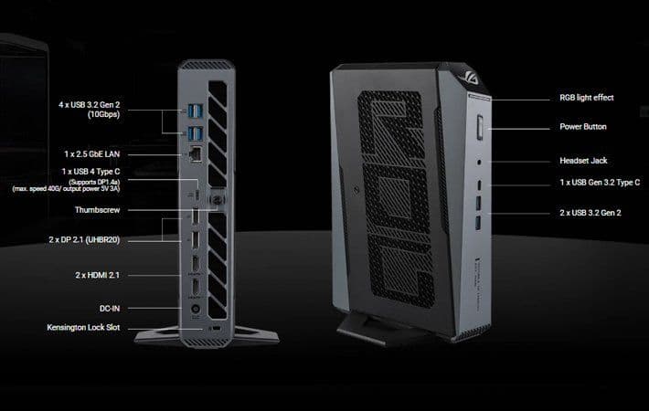 ASUS ROG GR70: Mini PC Gaming dengan GPU RTX 5070