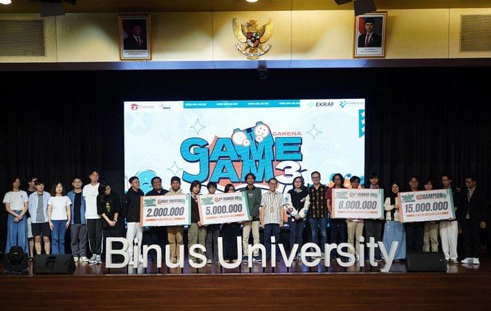 BINUS Jadi Host Garena Game Jam 3, Dorong Inovasi Game Lokal