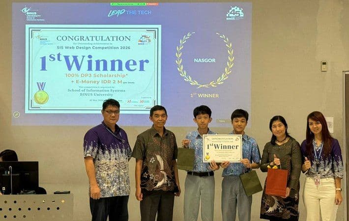 BINUS University Sukses Gelar SIS Web Design Competition 2026