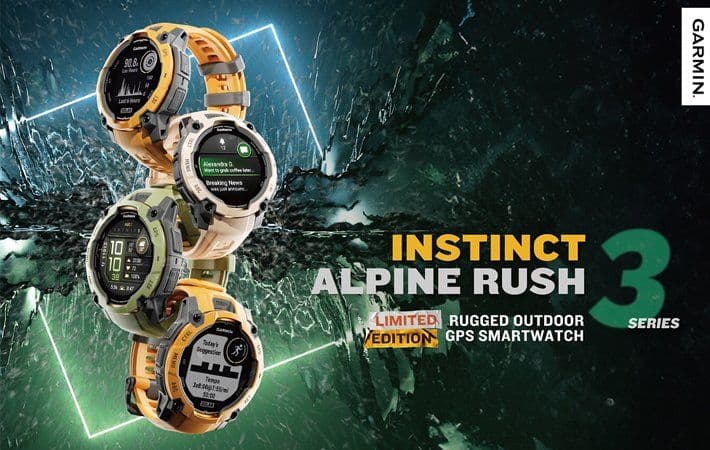 Garmin Instinct 3 Hadir dengan Pilihan Warna Baru yang Stylish