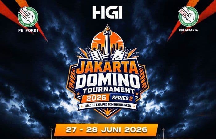 HGI Meriahkan HUT Jakarta ke-499 Lewat Turnamen Domino Nasional