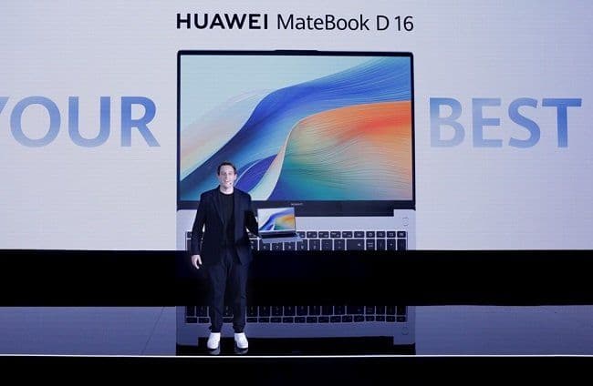 Huawei MateBook D 16, Laptop untuk Produktivitas Mobile