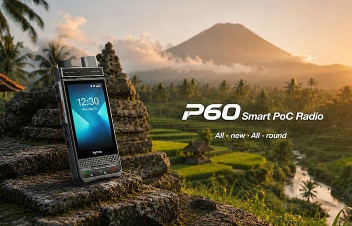 Hytera Meluncurkan Smart PoC Radio P60 di Indonesia