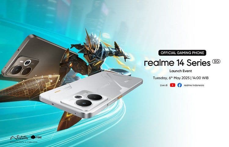 Intip Spesifikasi realme 14 5G dan 14T 5G Yang Rilis 6 Mei 2025
