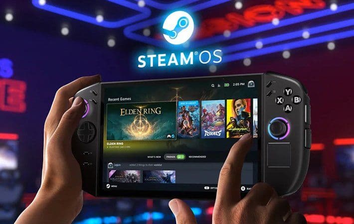 Lenovo Luncurkan Legion Go SteamOS dan Konsep Laptop Layar Gulung