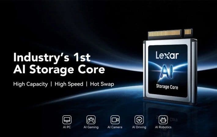 Lexar Perkenalkan AI Storage Core dan MicroSD 2TB Tercepat di Dunia