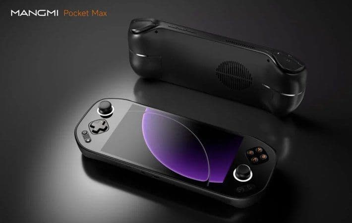 Mangmi Pocket Max, Handheld Layar AMOLED 144Hz Modular