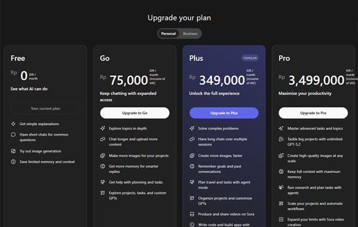 OpenAI Akan Rilis ChatGPT Pro Lite, Cek Harga dan Kelebihannya!