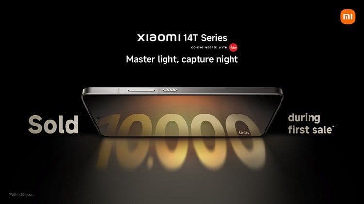 Penjualan Perdana Xiaomi 14T Series Laris, Terjual 10.000 Unit