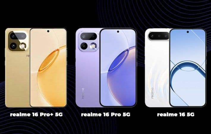 Perbedaan realme 16 Pro+ vs realme 16 Pro vs realme 16
