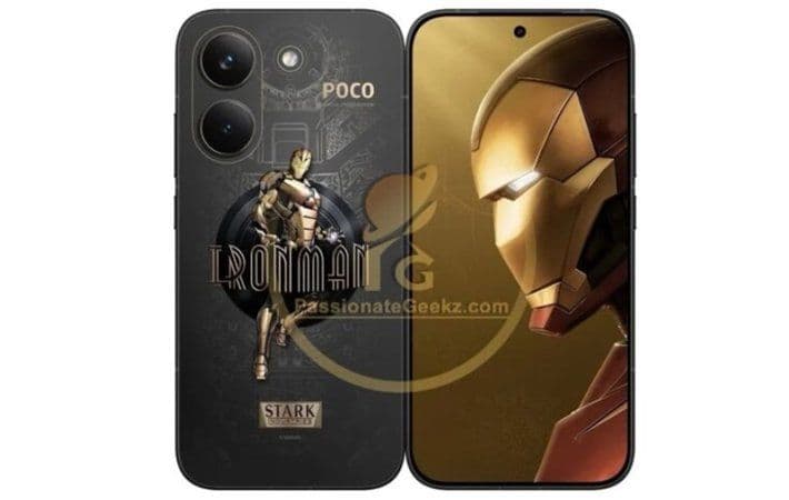 Poco X8 Pro Iron Man Edition: Bocoran Desain dan Spesifikasi