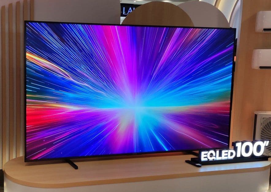 Polytron Luncurkan TV EQLED 100 Inci Pertama di Indonesia