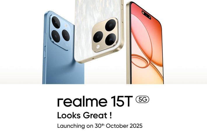realme 15T 5G Meluncur 30 Oktober, Klaim Paling Tipis dengan Baterai 7.000 mAh