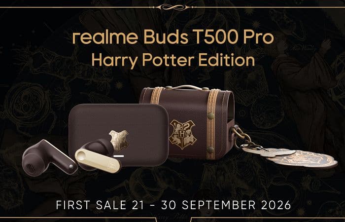 realme Buds T500 Pro Harry Potter Edition Hadir di Indonesia