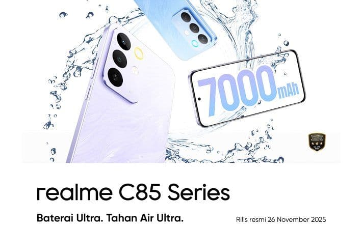 realme C85 Series Siap Hadir, Usung Baterai 7000mAh dan IP69 Pro