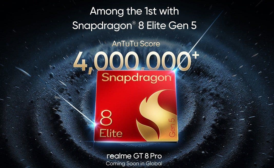 realme GT 8 Pro Tembus AnTuTu 4 juta, Debut Global November 2025