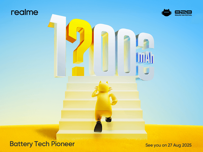 realme Siap Perkenalkan Baterai 10.000mAh+ Beranoda Silikon 100%
