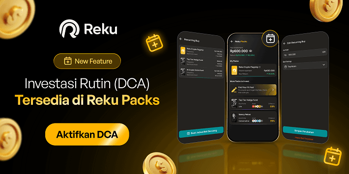 Reku Rilis Fitur DCA di “Packs”, Targetkan Investor Pemula