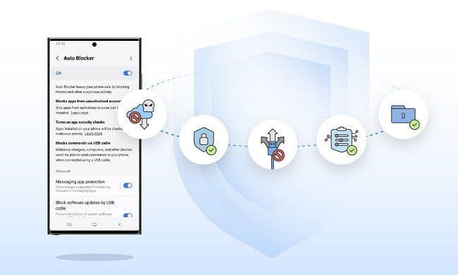 Samsung Kenalkan Auto Blocker, Alat Keamanan Baru