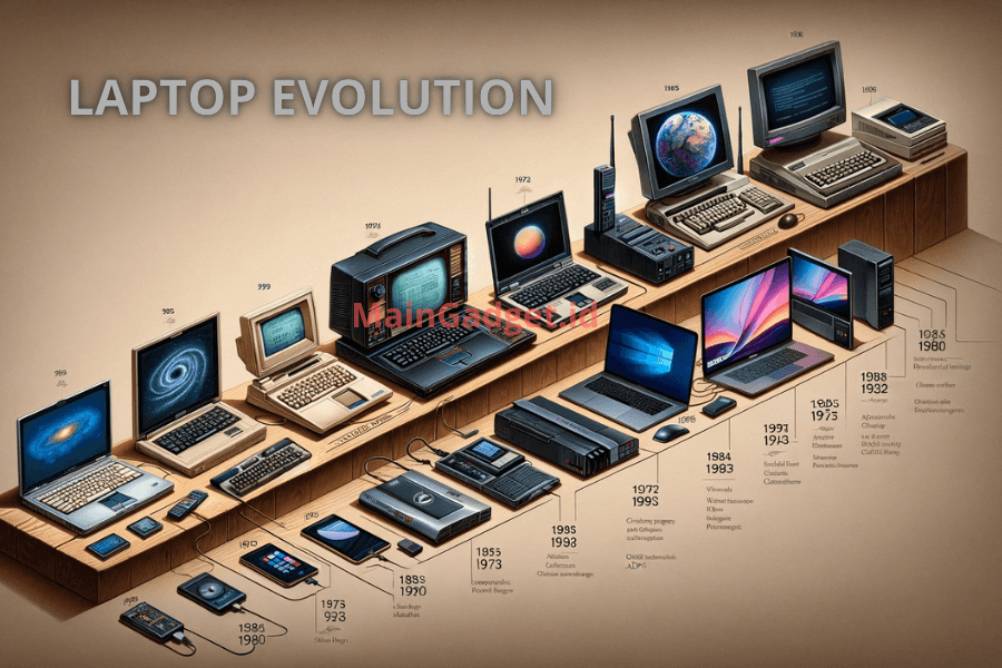 Sejarah Laptop: Evolusi laptop dari Osborne 1 Hingga Era Modern