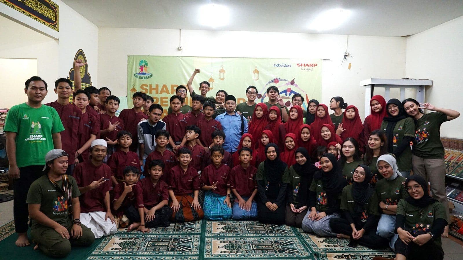 Sharp Greenerator Gelar Charity Program Berbagi Kebaikan Terhadap Sesama