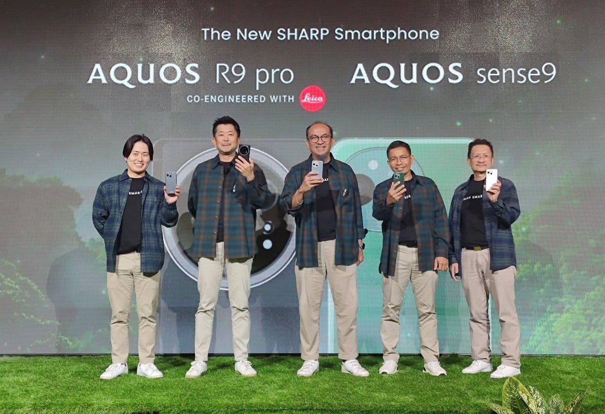 Sharp Hadirkan AQUOS R9 pro dan AQUOS sense9 di Indonesia, Segini Harganya