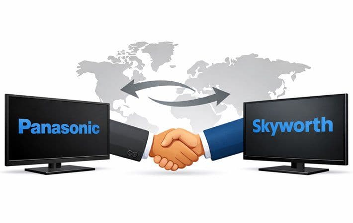 Skyworth Ambil Alih Bisnis TV Panasonic di Pasar Global!