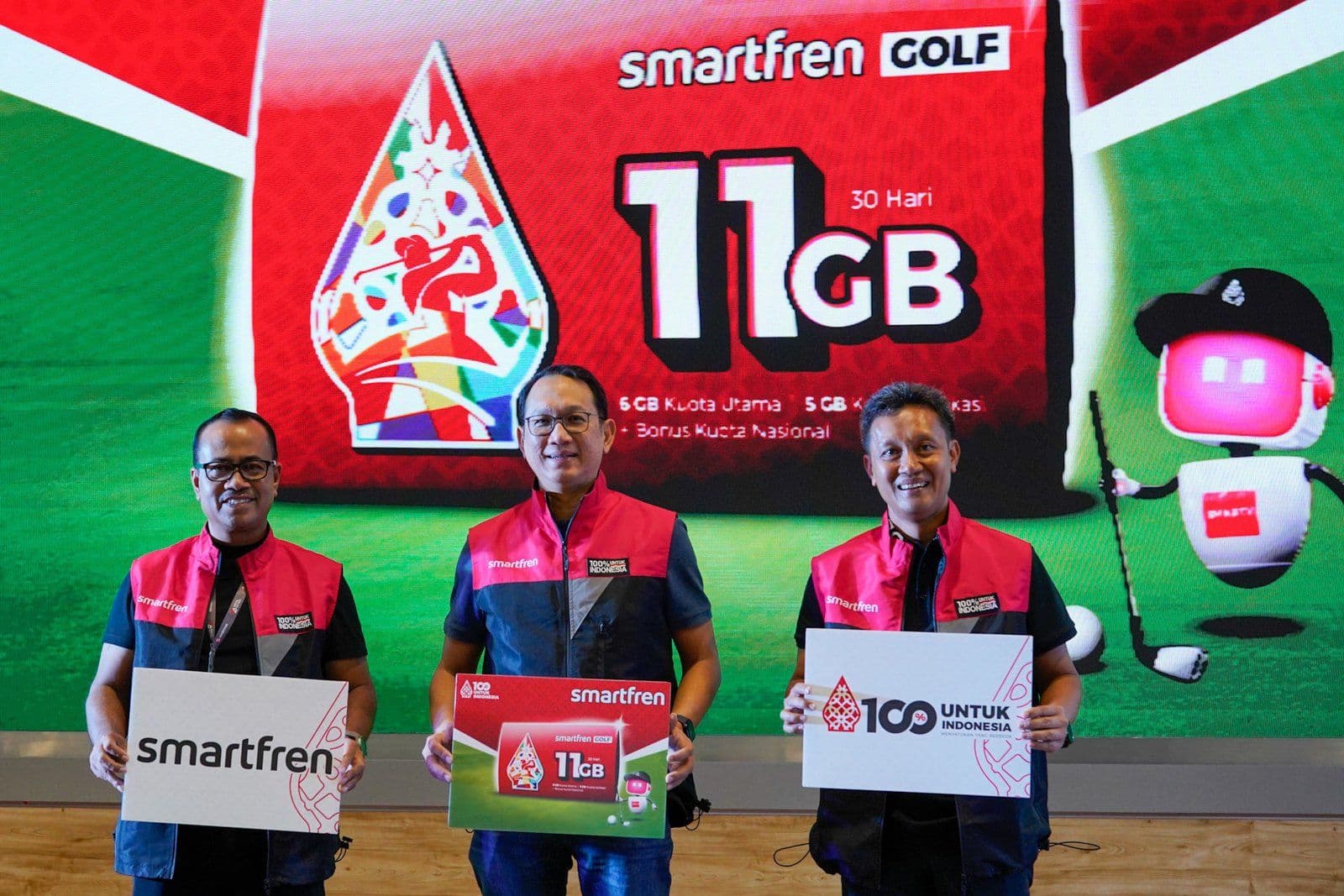 Smartfren Rilis Kartu Perdana Golf Ultra-Premium untuk Pecinta Golf Indonesia