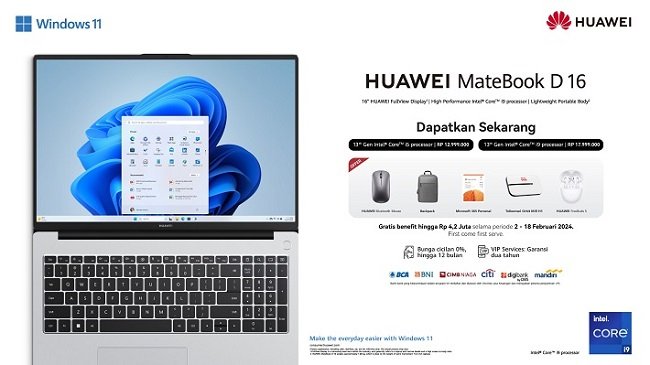 Huawei MateBook D 16