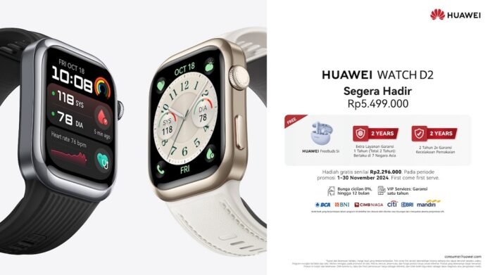 Promo HUAWEI WATCH D2