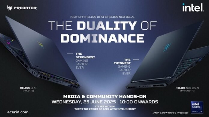 laptop gaming acer terbaru