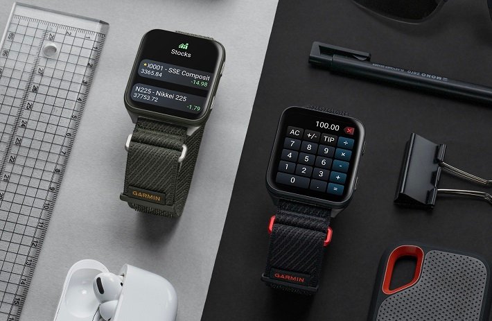 Garmin Venu X1 menampilkan data heart rate real-time