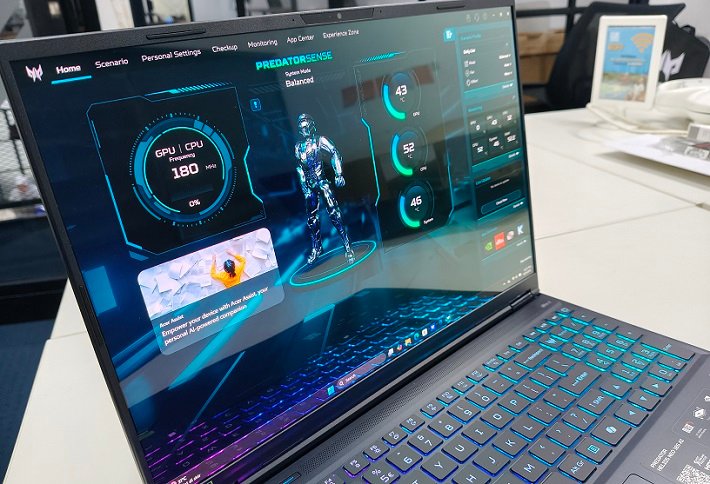 Acer Predator Helios Neo 16S AI predator sense