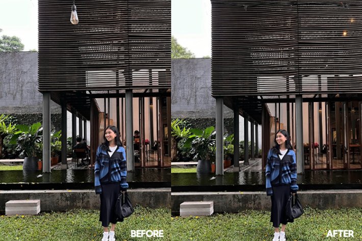 Foto lebih clean, konten lebih aesthetic Generative Edit 
