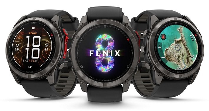 Garmin fēnix 8 MicroLED terbaru 2025