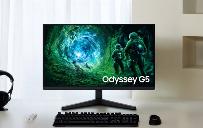 Samsung Odyssey G5 QHD 200Hz untuk gaming dan kerja