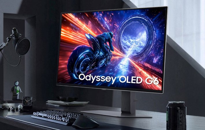 “Samsung Odyssey OLED G6 500Hz 0,03ms, QD-OLED”