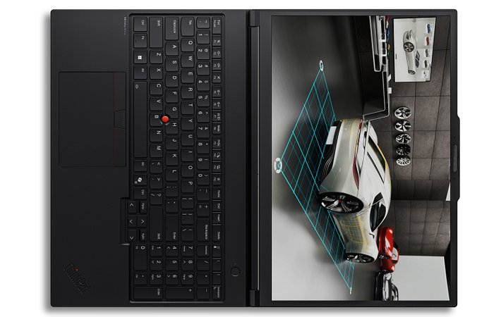 Desain Unibody 3D Glass Lenovo ThinkPad P16 Gen 3