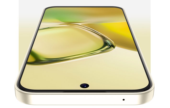 nubia V80 Design tampak depan dengan layar 6,75 inci 120Hz