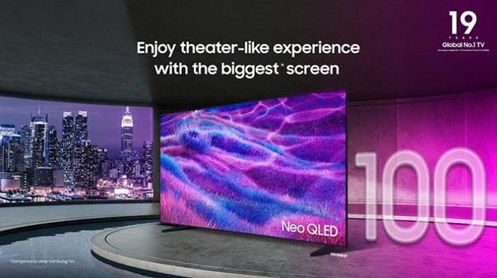 Samsung Big Screen TV 75–115 Inci: Gambar Imersif, Suara Jernih