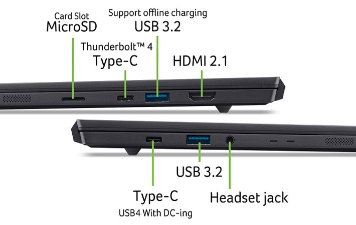 predator triton 14 ai dibekali port yang lengkap