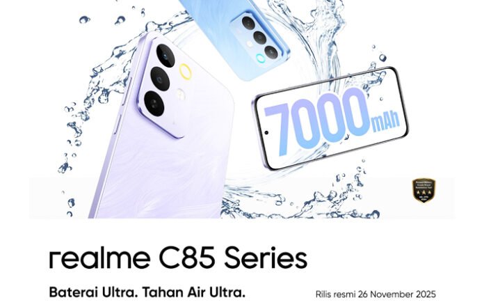 realme C85 Series Baterai 7000mAh dan IP69 Pro
