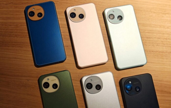 AQUOS sense10 desain aluminium matte